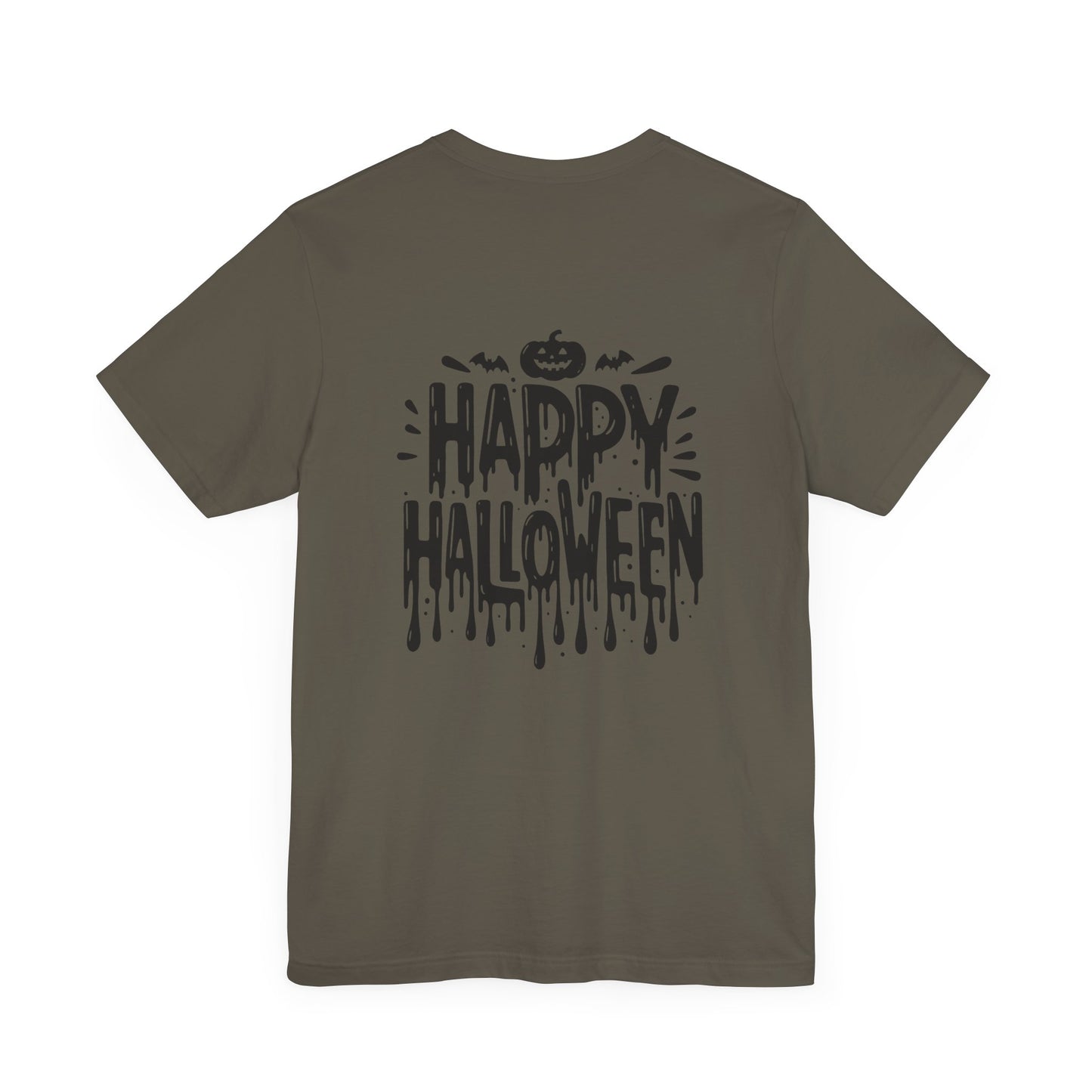 “Drippy Halloween” Unisex Cotton Tee