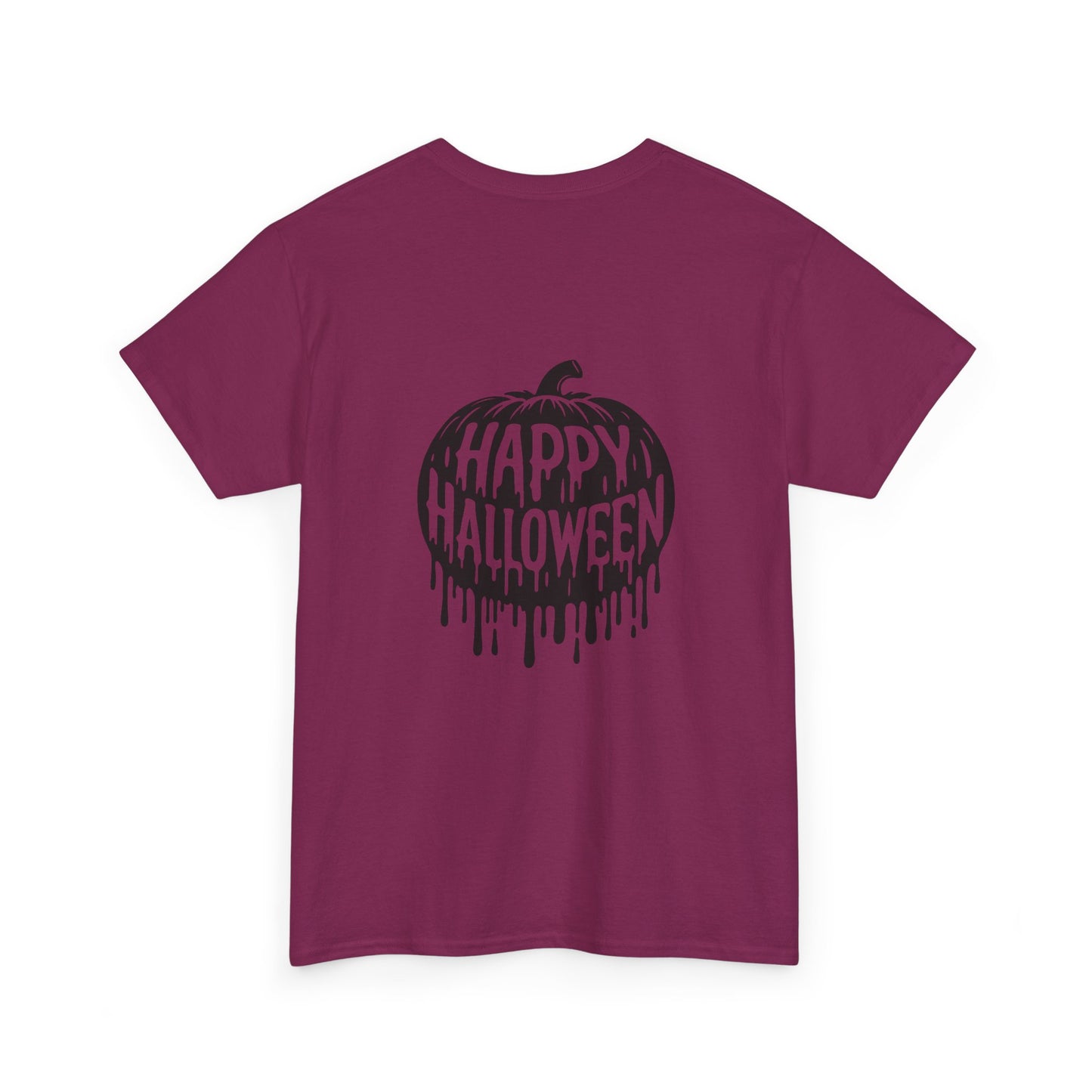 “Pumpkin Drip” Happy Halloween Unisex Cotton Tee