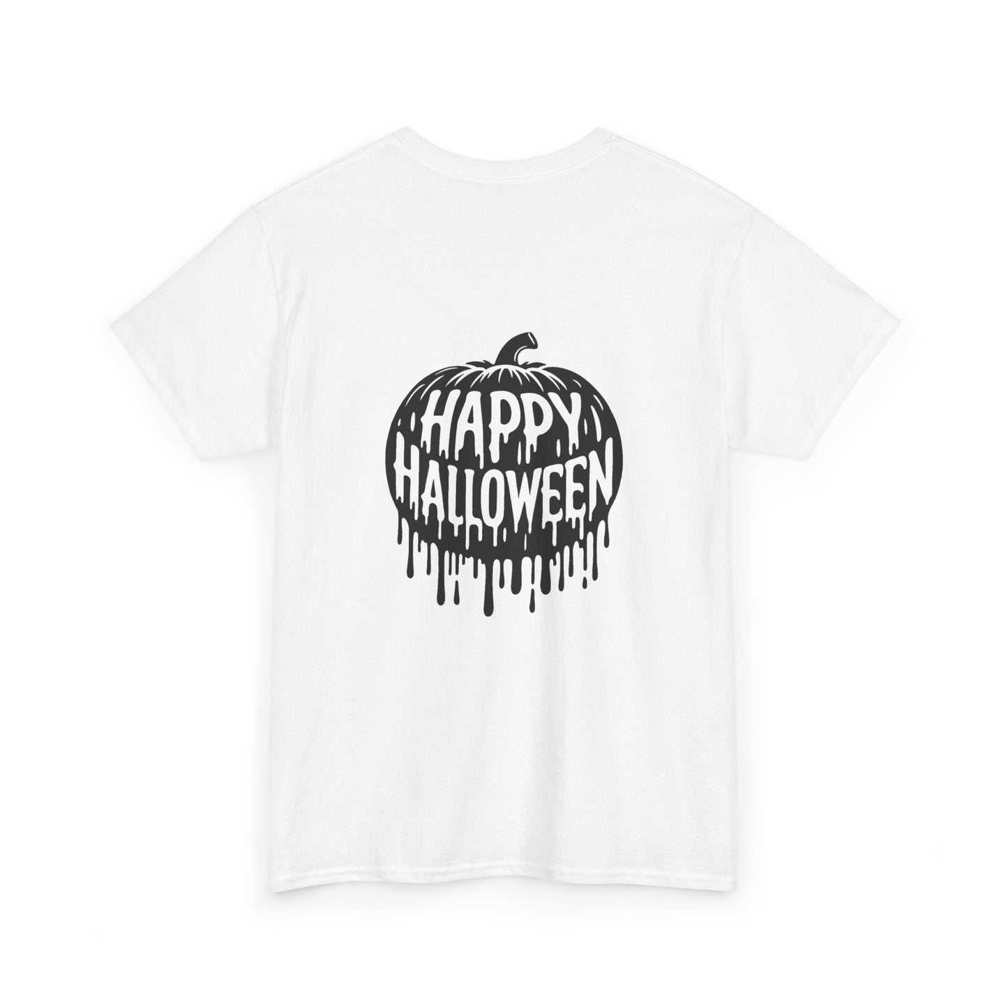 “Pumpkin Drip” Happy Halloween Unisex Cotton Tee