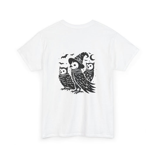 “Up All Night” Owls Unisex Cotton Tee