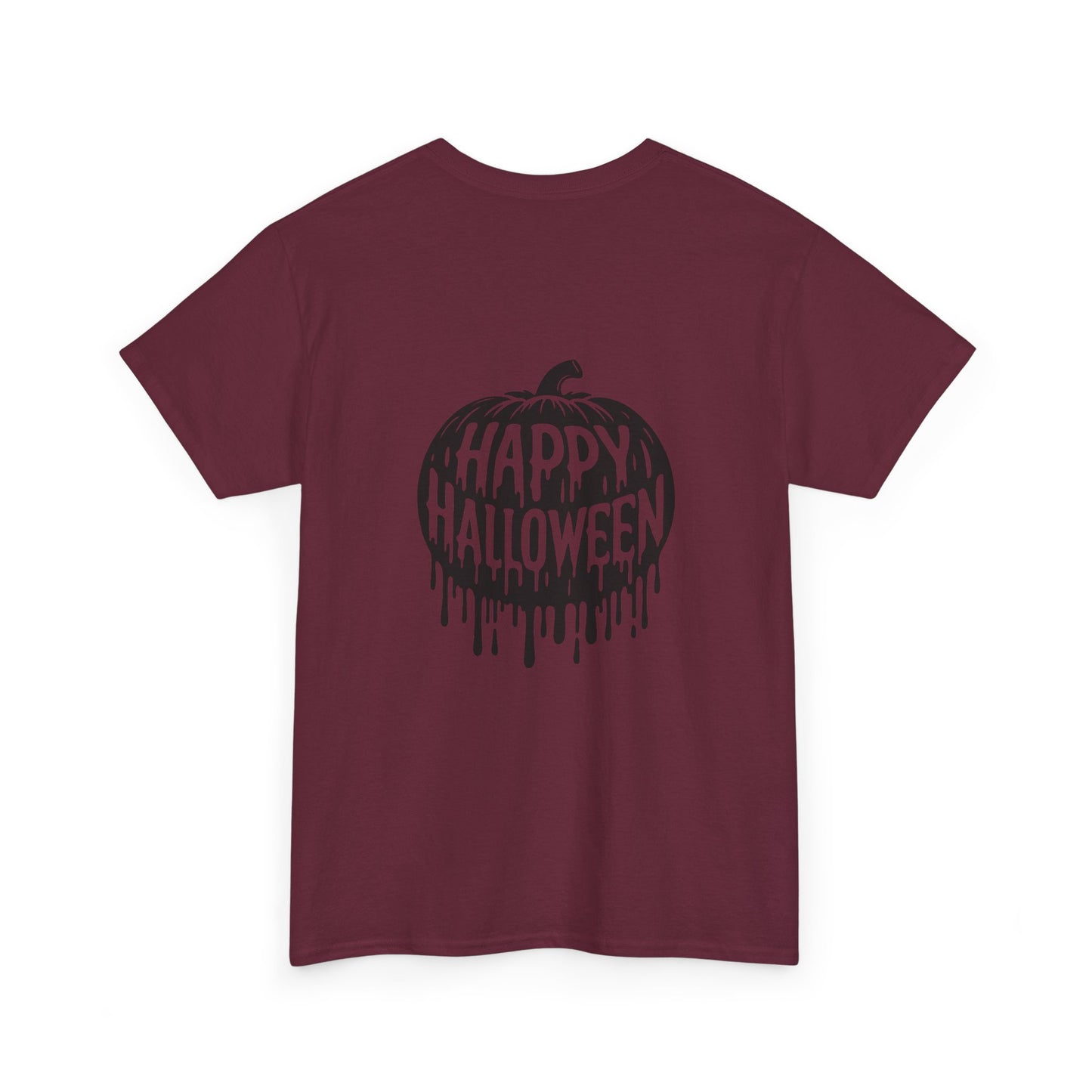 “Pumpkin Drip” Happy Halloween Unisex Cotton Tee