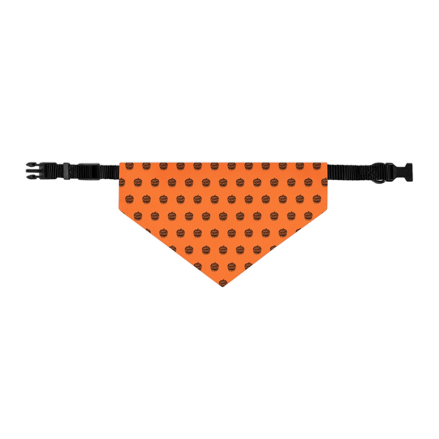 “Pumpkin Drip” Pet Bandana Collar