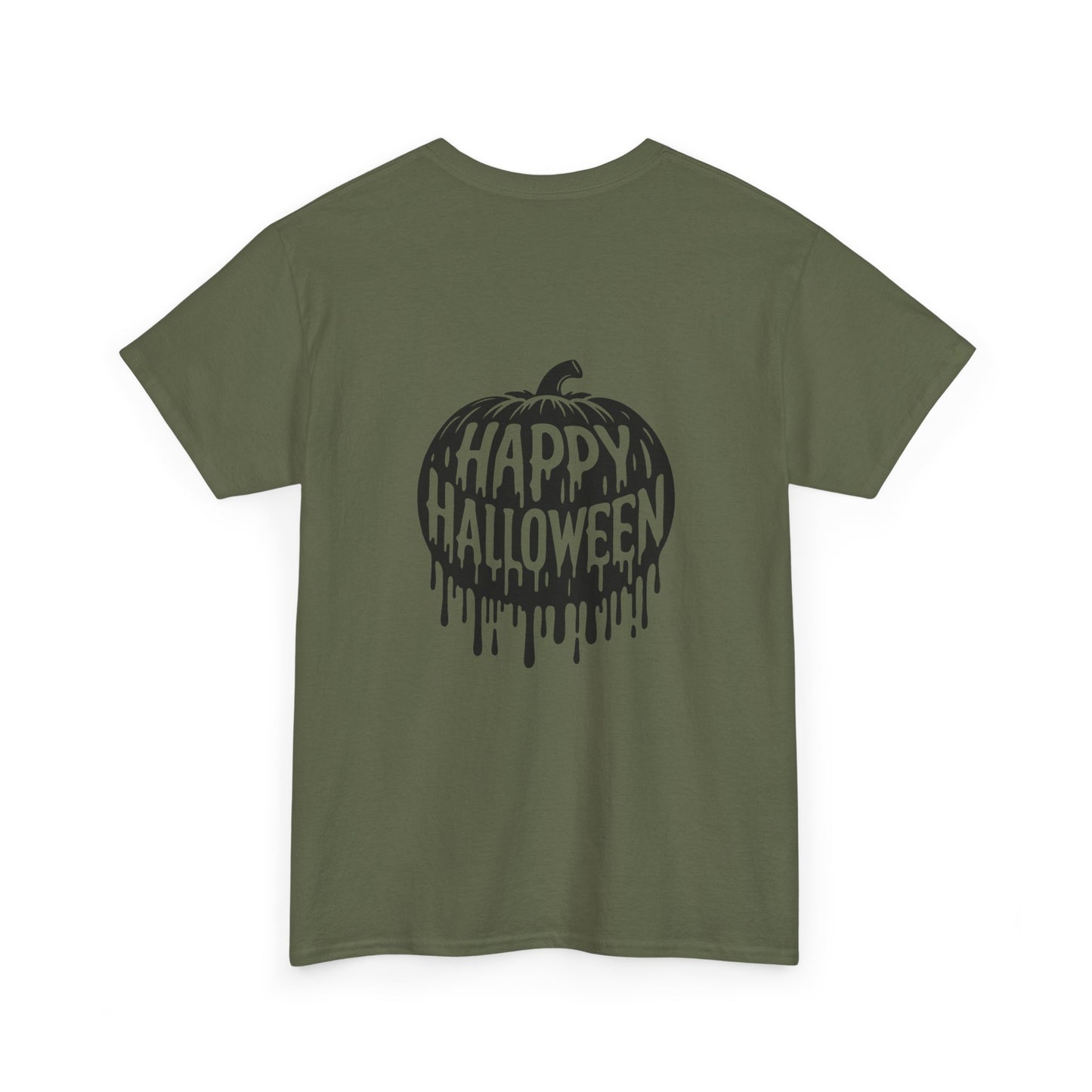 “Pumpkin Drip” Happy Halloween Unisex Cotton Tee