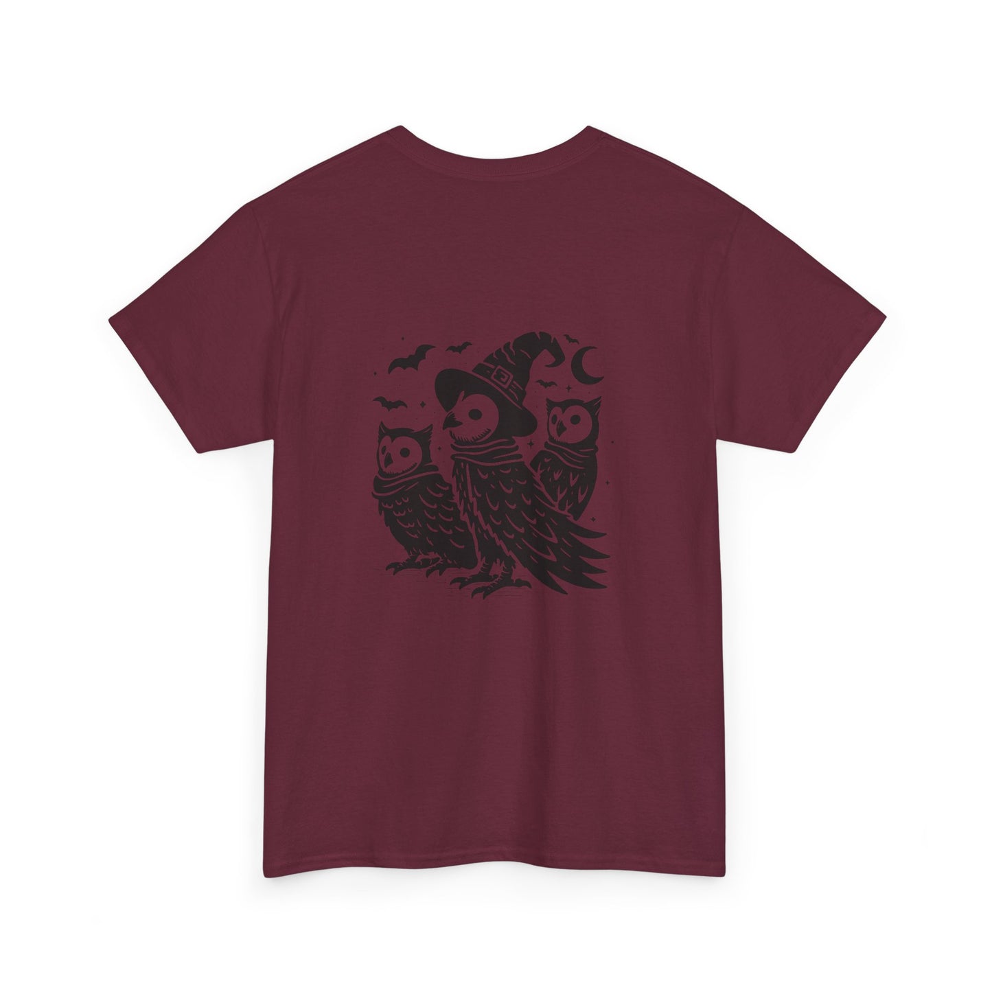 “Up All Night” Owls Unisex Cotton Tee