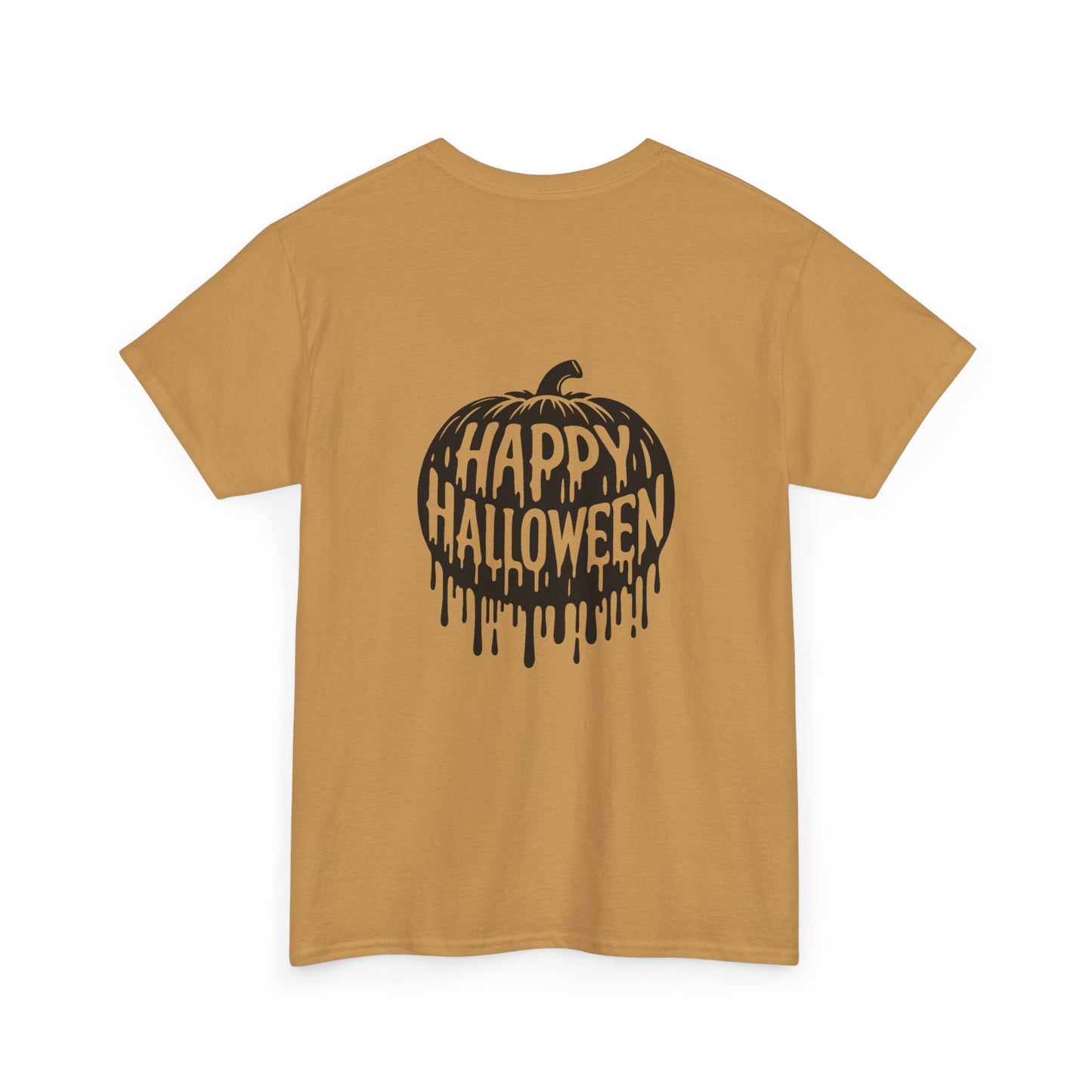 “Pumpkin Drip” Happy Halloween Unisex Cotton Tee