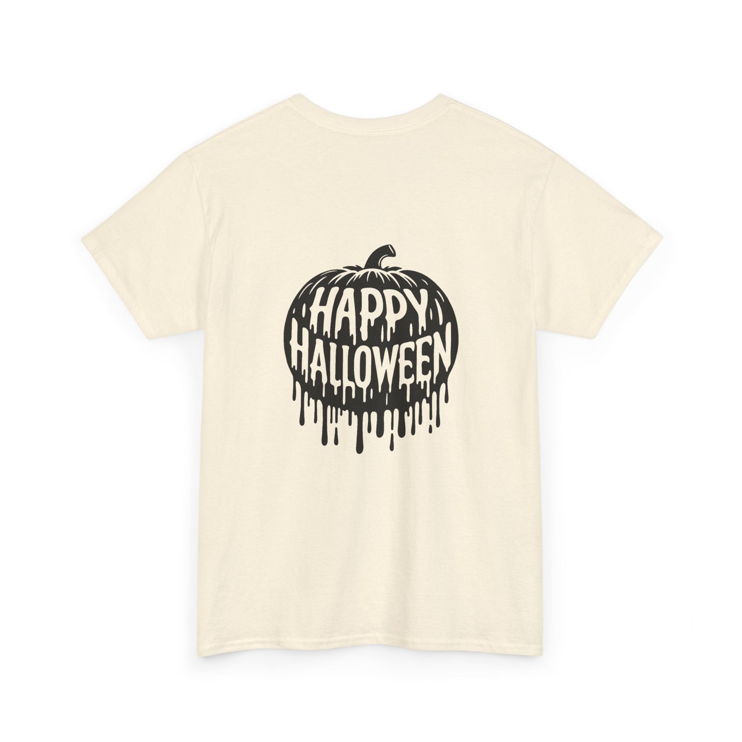 “Pumpkin Drip” Happy Halloween Unisex Cotton Tee