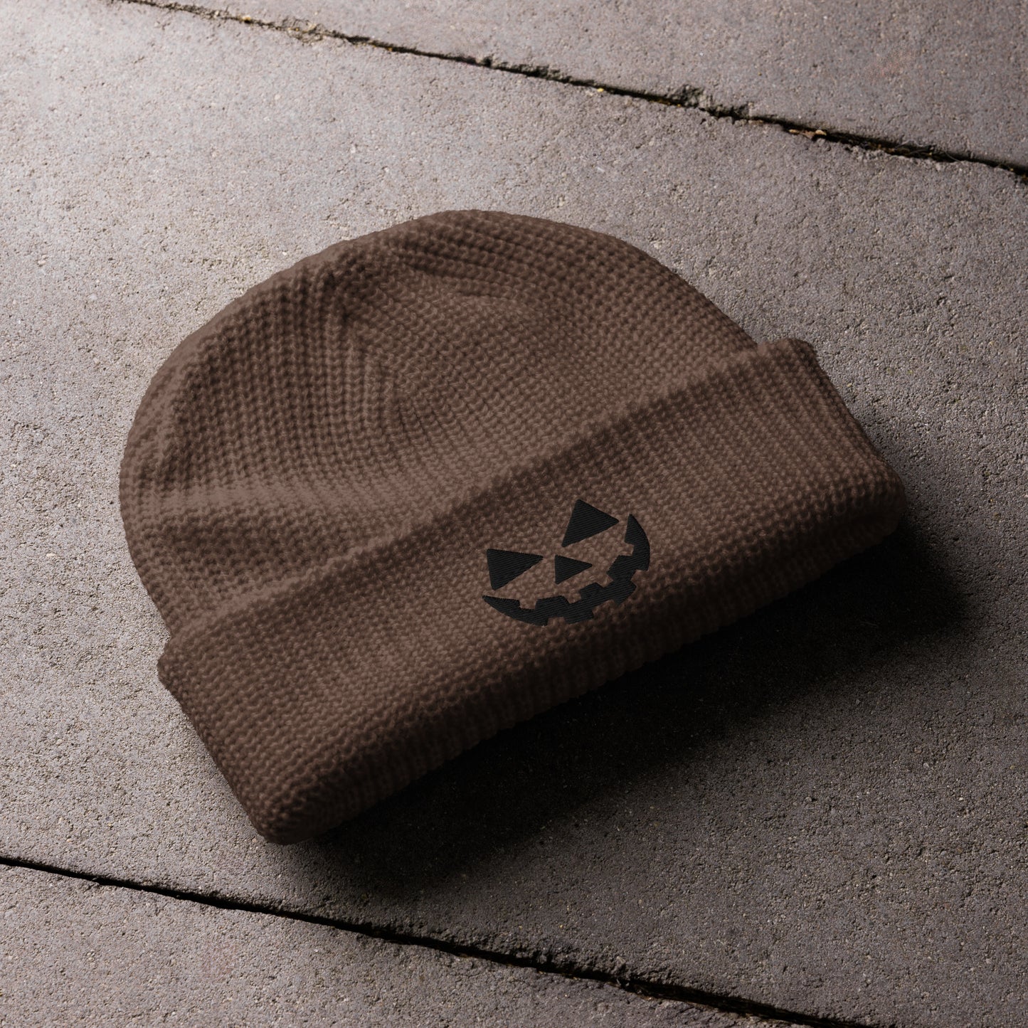 “Simple Jack” Embroidered Fisherman Beanie