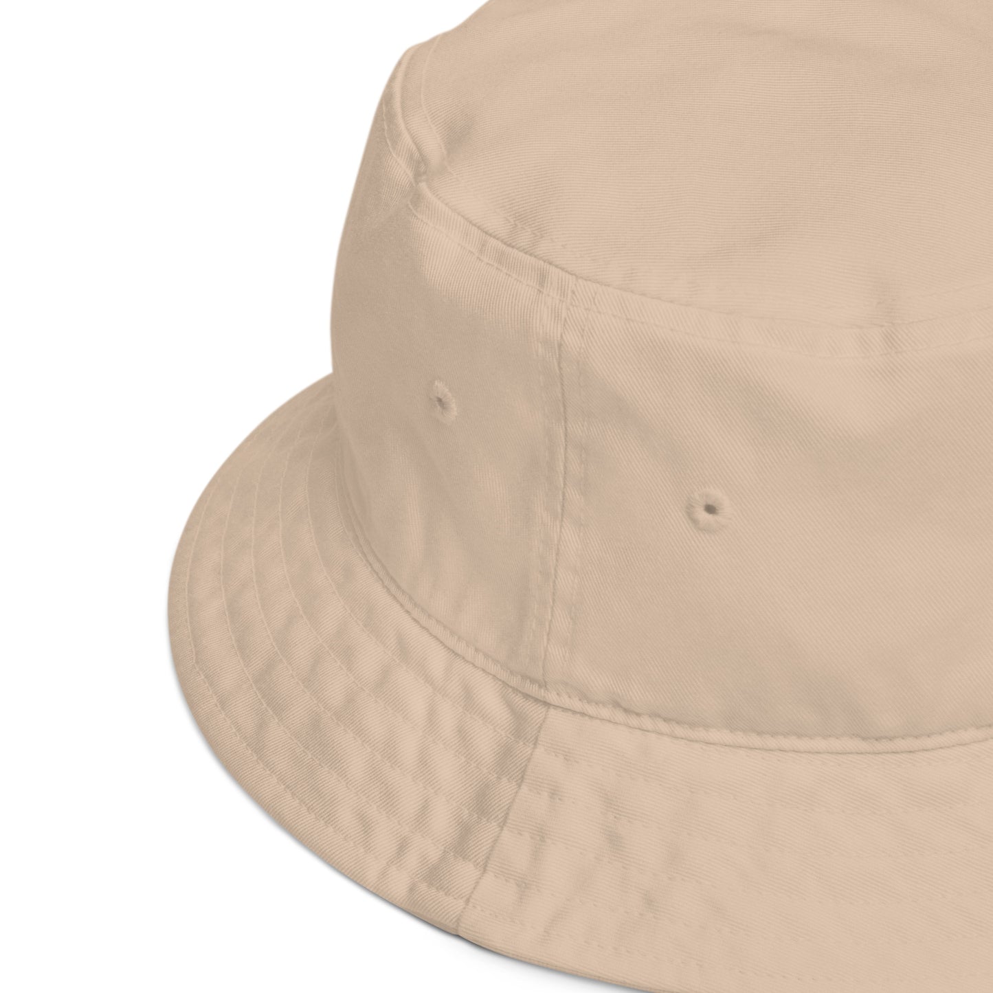 “Simple Jack” Embroidered Organic Bucket Hat