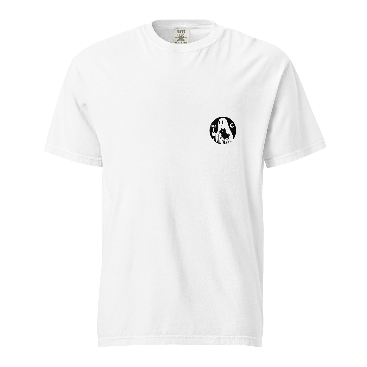 Me & Boo Comfort Colors Chest Logo Tee